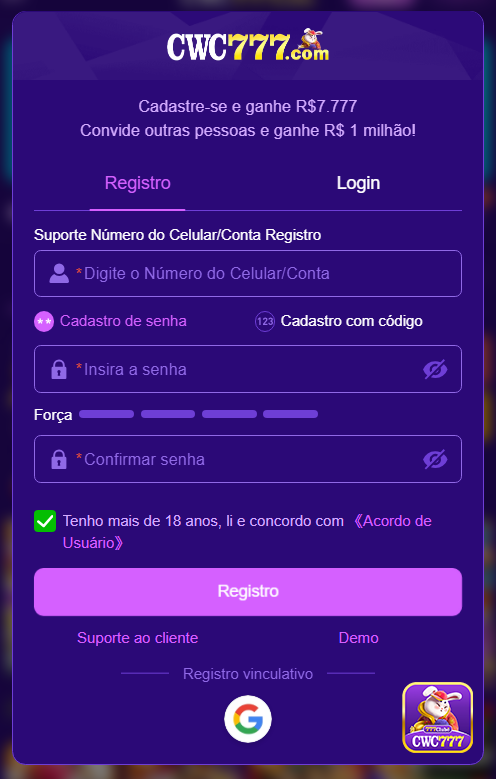 Recompensas VIP cwc777.com